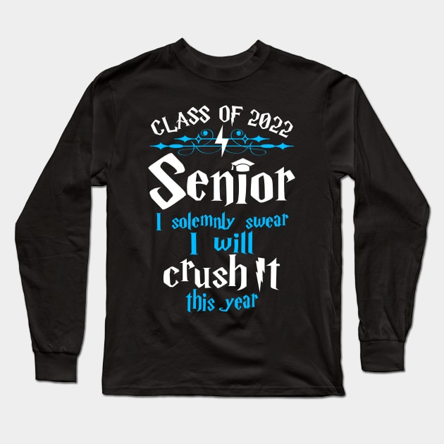 Class of 2022 Crush It Long Sleeve T-Shirt by KsuAnn